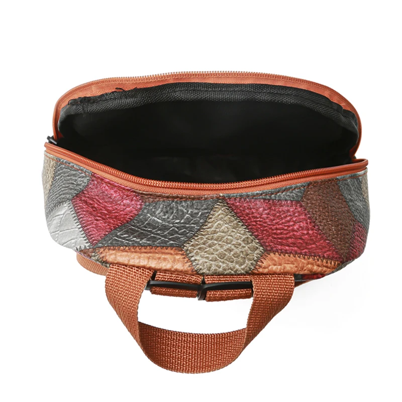 Style Women's Patchwork Backpa - огляд і ціна Fashion Backpack Women