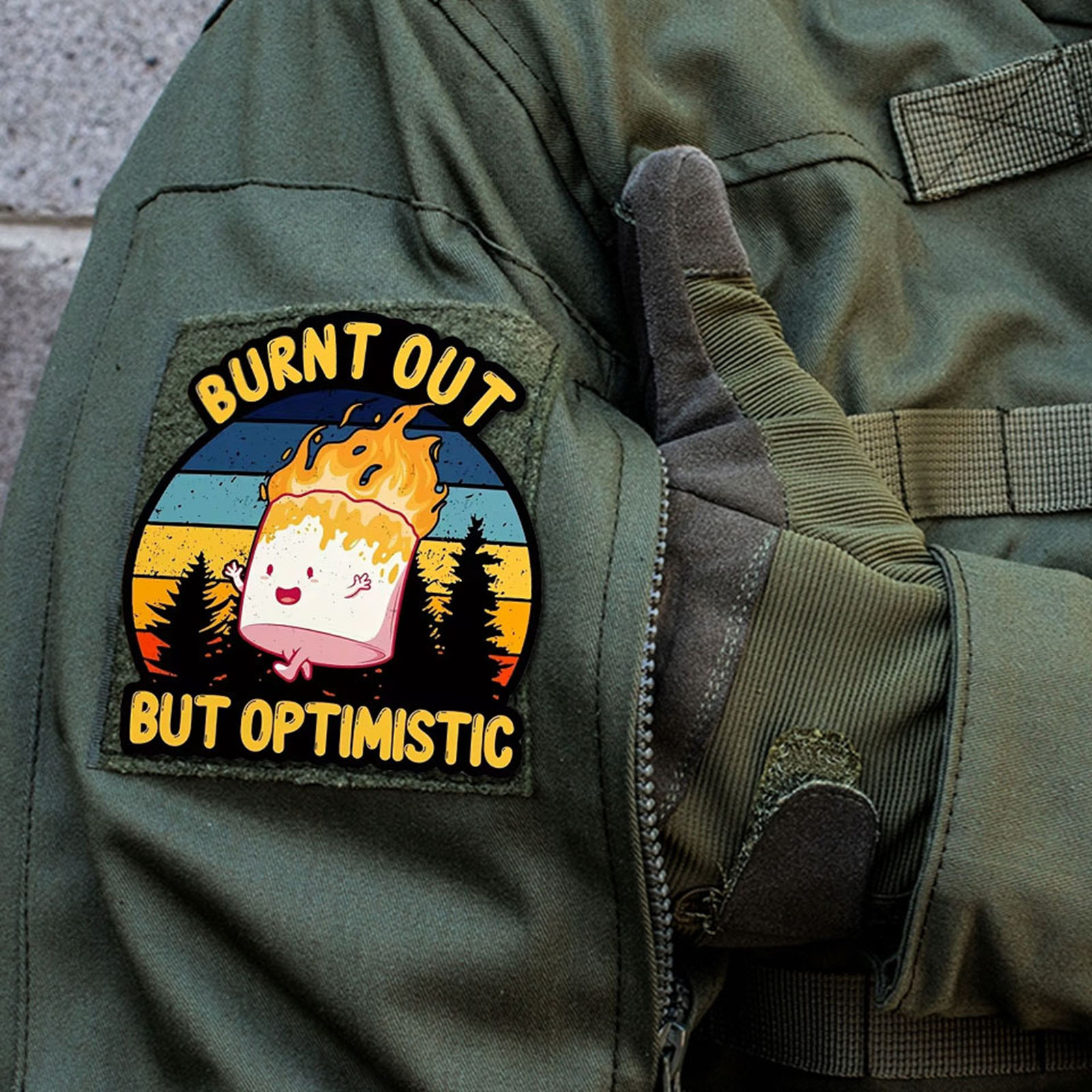 Burnt Out But Optimistic Tacti - огляд і ціна Urban Backpack Tactical