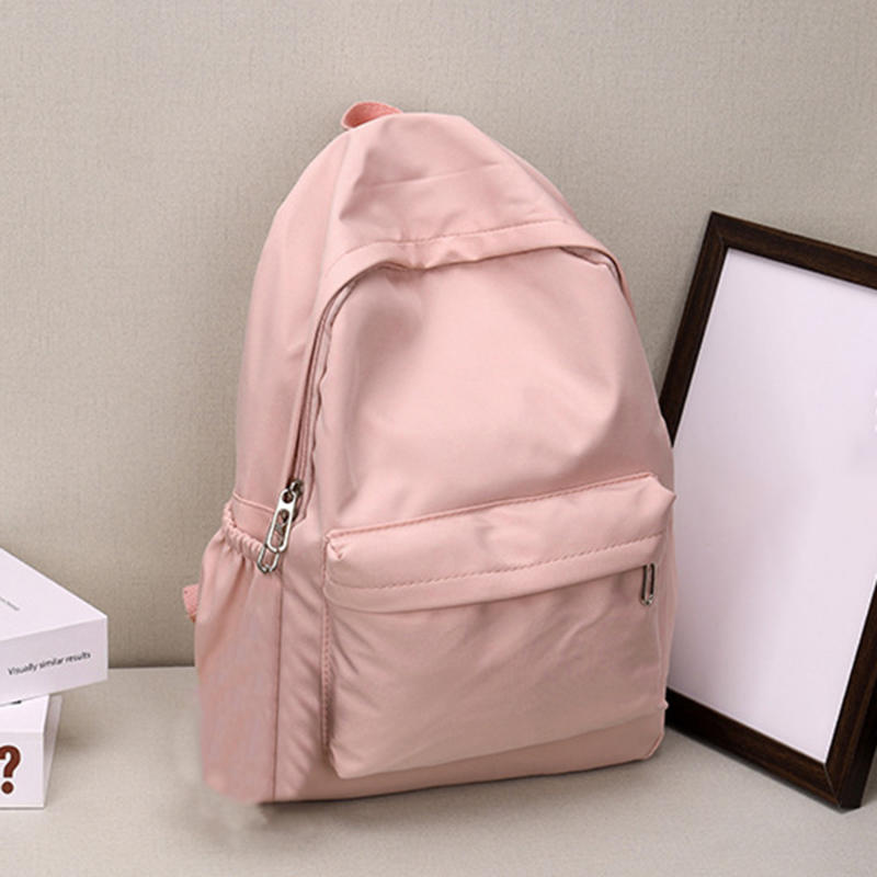 Women Solid Color Leisure Back - огляд і ціна Canvas Backpack Casual